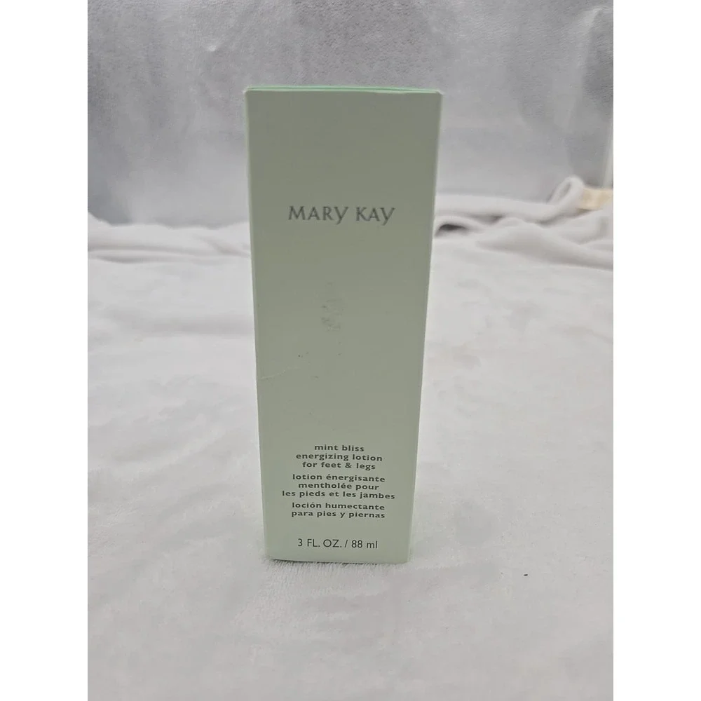 Mary Kay Mint Bliss Energizing Lotion For Feet And Legs 3 fl oz Full‎ Size New